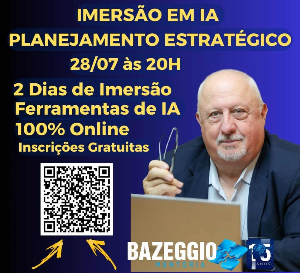 imersao planejamento estrategico com ia evaldo bazeggio mentoria consultoria