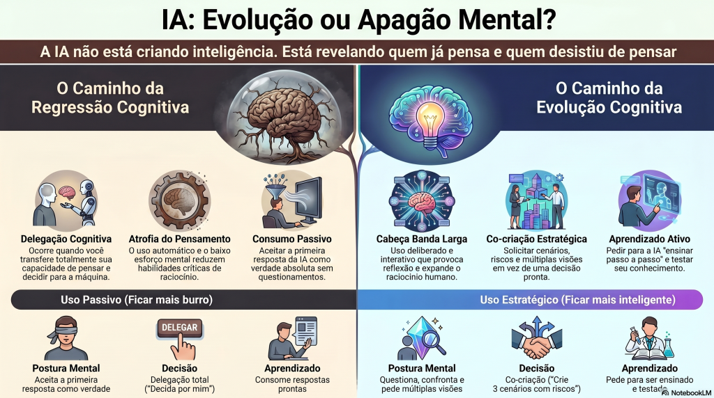 Por que a inteligência artificial está separando profissionais comuns de profissionais estratégicos